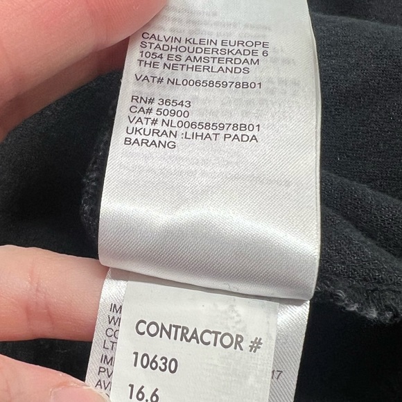 Calvin Klein For UO Black Denim Button Down Mini Dress Size XS New - Picture 8 of 14